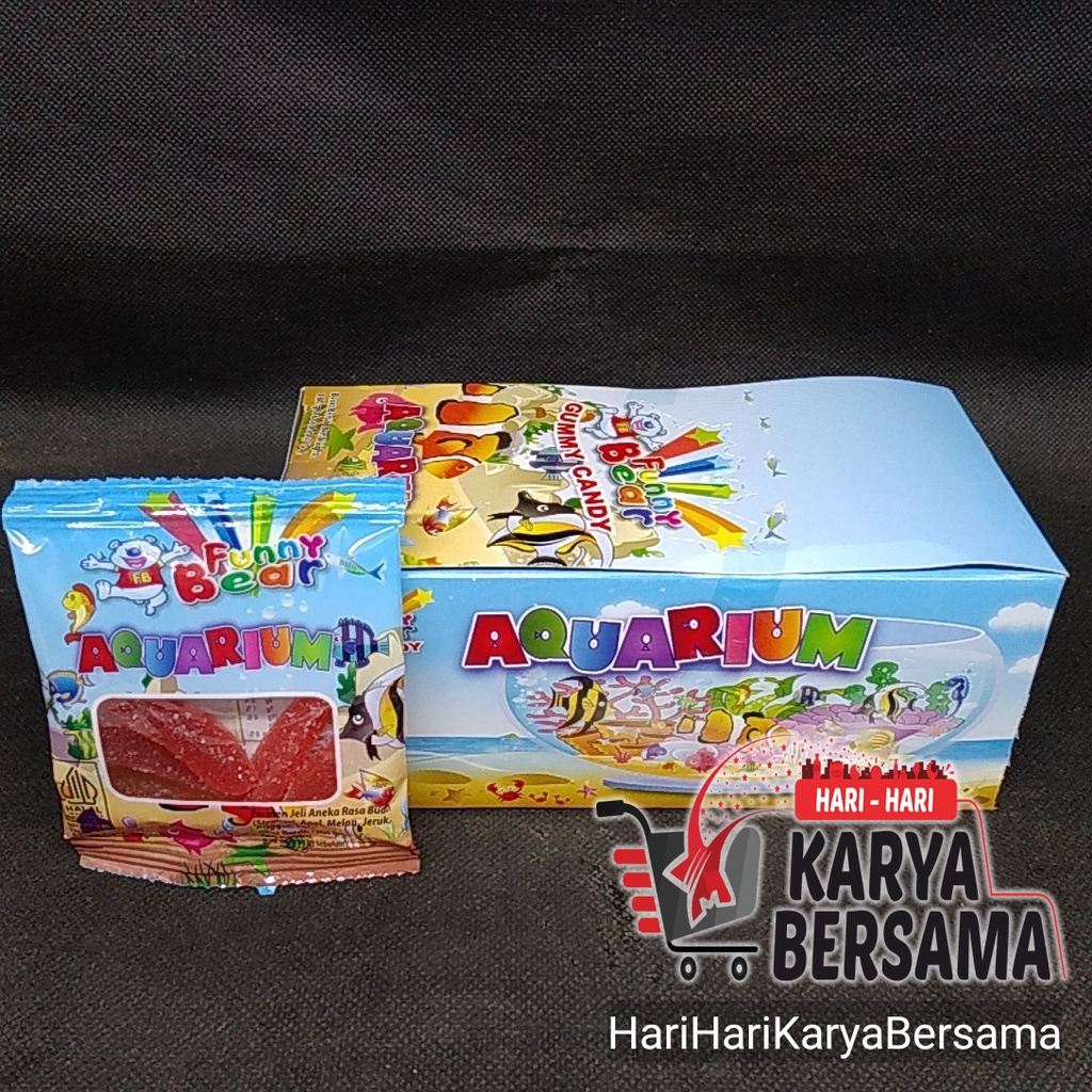 

FUNNY BEAR GUMMY CANDY AQUARIUM 12'S X 15GR