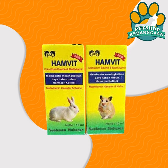 Hamvit Vitamin Hamster dan Kelinci Sugar Glider