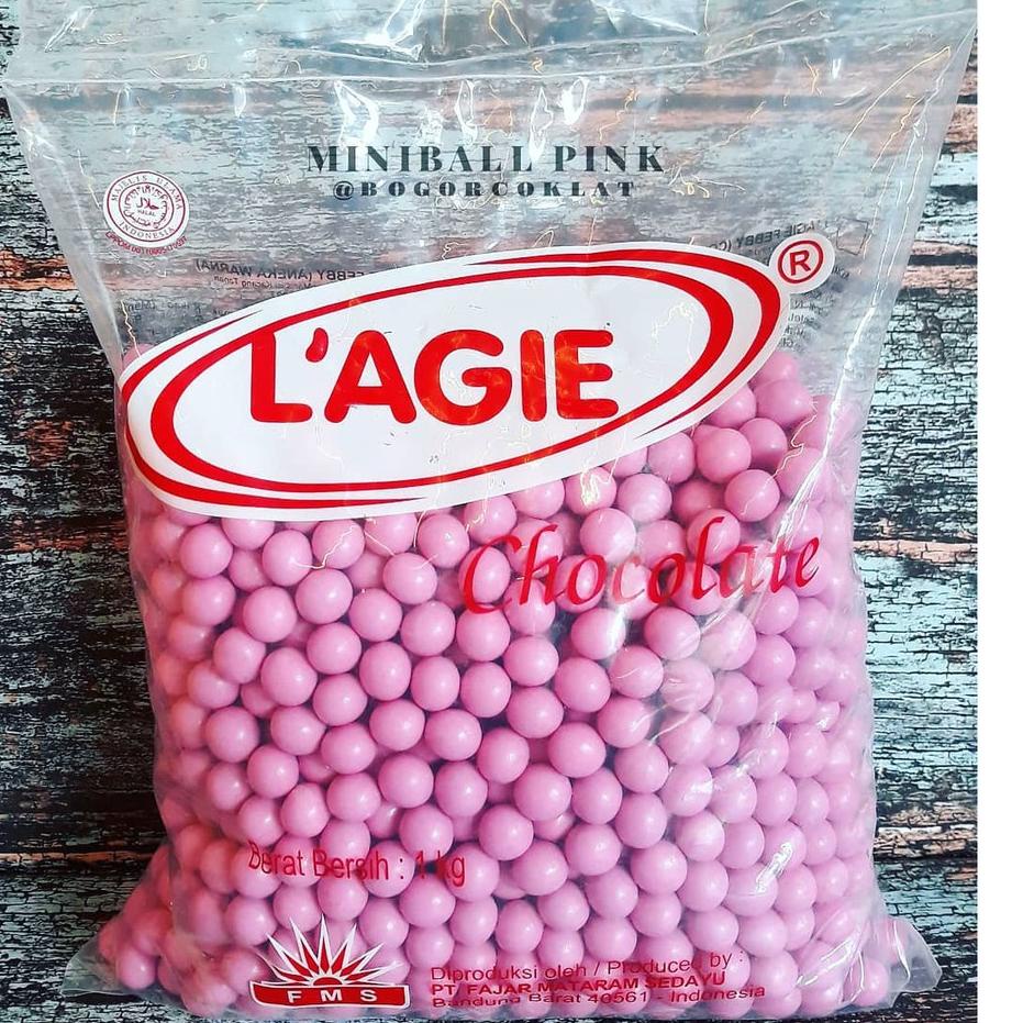 

✩ Coklat Lagie mini pink 1kg ( ready stock ) ◘
