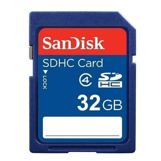 SanDisk SDHC Card / SD Card Class 4 - 32GB