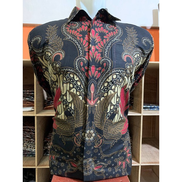 BATIK ARTONESIA LENGAN PANJANG MOTIF LASEM KEMEJA BATIK PRIA M L XL XXL