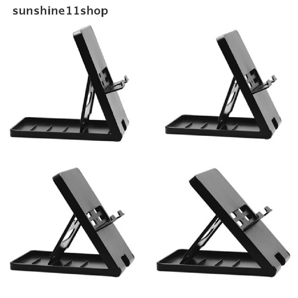 Sho Kualitas Top Stand Holder Base Foldable Playstand Untuk Nintendo Switch Console Portable multi-angle bracket Compact game rack N