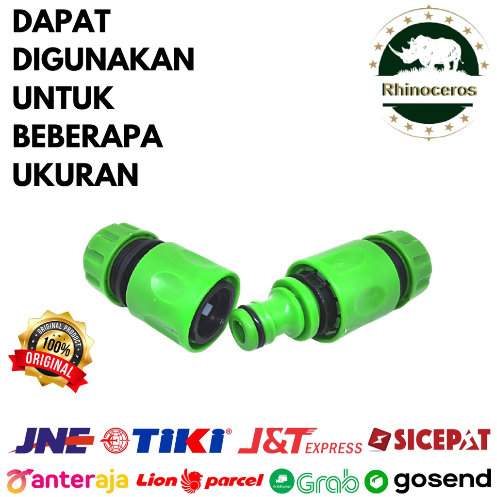 Sambungan Selang Air Paket Quick Connector Selang Konektor Lurus