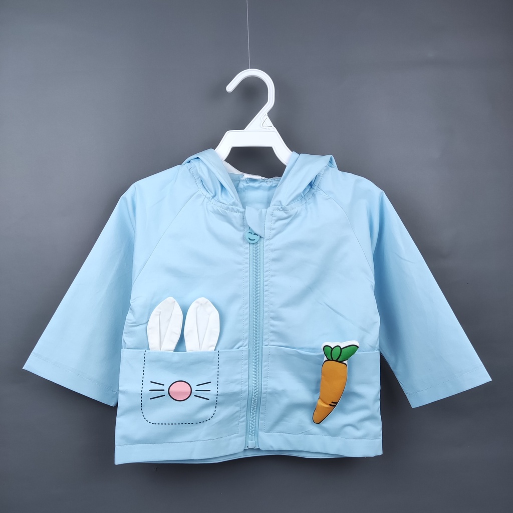 KW8 NEW Jaket bayi/anak motif wortel 3d kualitas premium