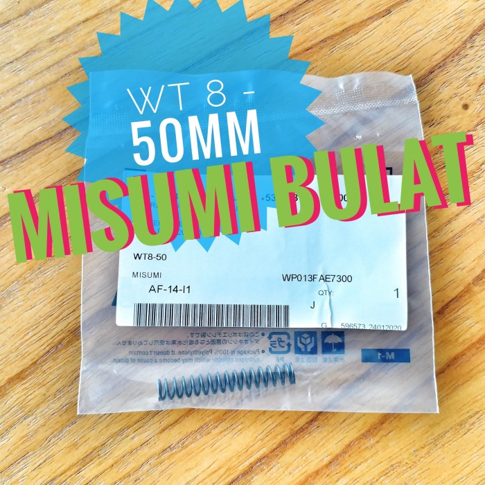 NEW PRODUCT  Per Misumi Bulat WT od8 50mm - Per Pcp - Per Valve Pcp - Misumi Ori