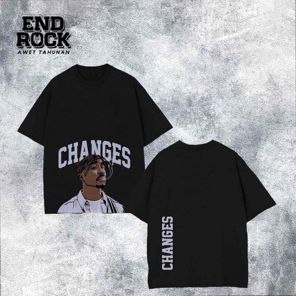 ORIGINAL Kaos oversize original endrock  &quot;Changes Man&quot;