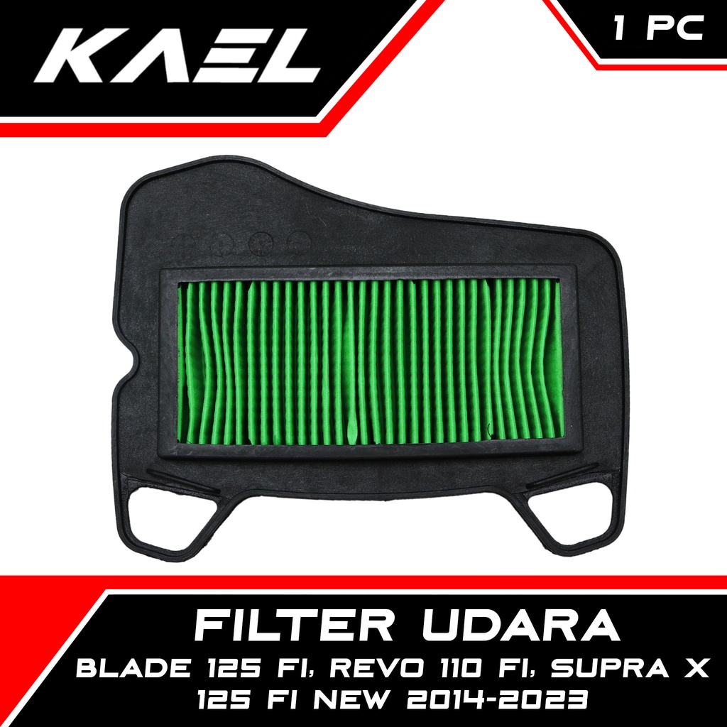 Filter Udara Honda Blade 125 FI &amp; Supra X 125 New 2014-2023 Busa Hawa Air Assy Saringan F1