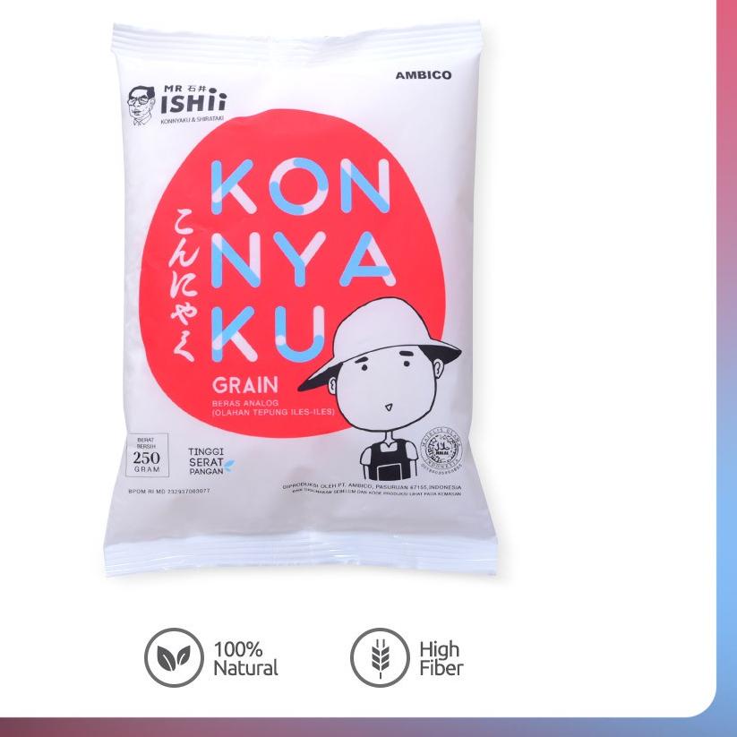 

☟ Mr Ishii Konnyaku Grain Beras Shirataki 250 g ✶