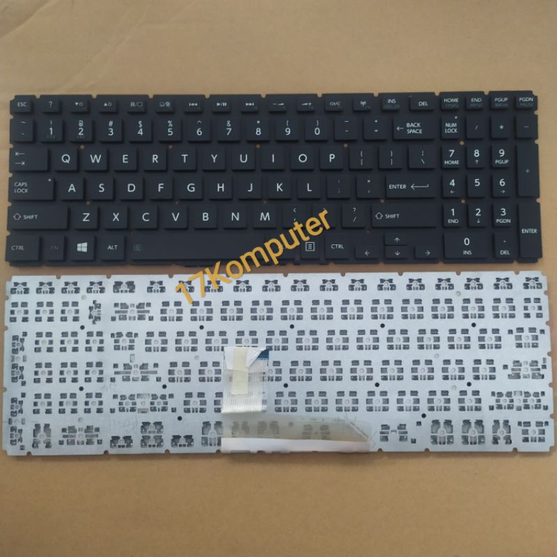 Keyboard Toshiba Satellite Radius P55 P55 A P55 B P55W P55W B P55W C Hitam