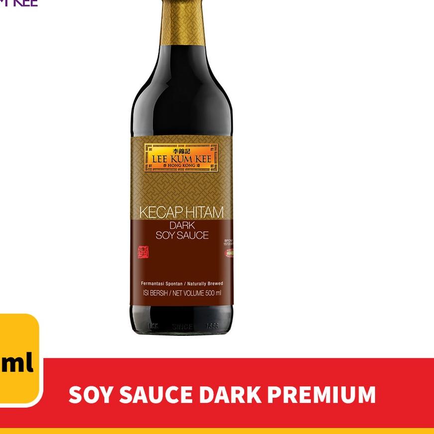 

♧ LEE KUM KEE Soy Sauce Dark Premium Kecap Hitam 500 ml ➺