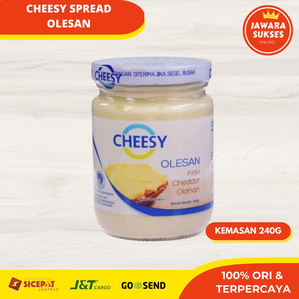 

[240g] Cheesy Spread | Olesan Keju Cheddar