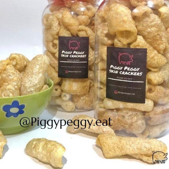 

♞ Krubi Piggy Peggy / Kerupuk Kulit Babi / Piggy Skin Crackers toples 3L ➲