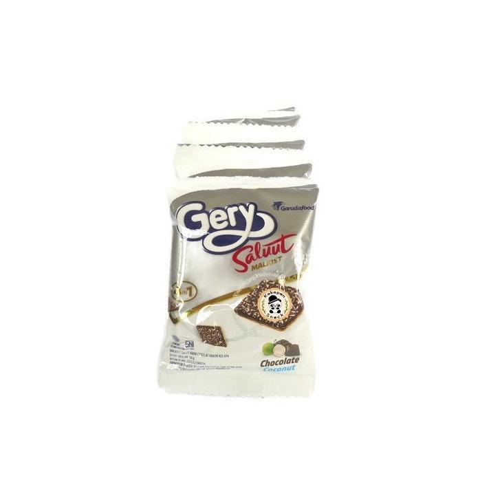 

K94 Gery Saluut Malkist Coklat Tabur Kelapa 18gr x 10 TOP PRODUCT ➤