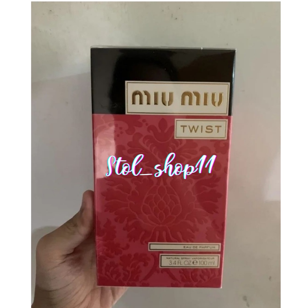 PARFUM MIU MIU TWIST EDP ORIGINAL PARFUM WANITA TAHAN LAMA TWIST MIU MIU EAU DE PARFUME 100 ML