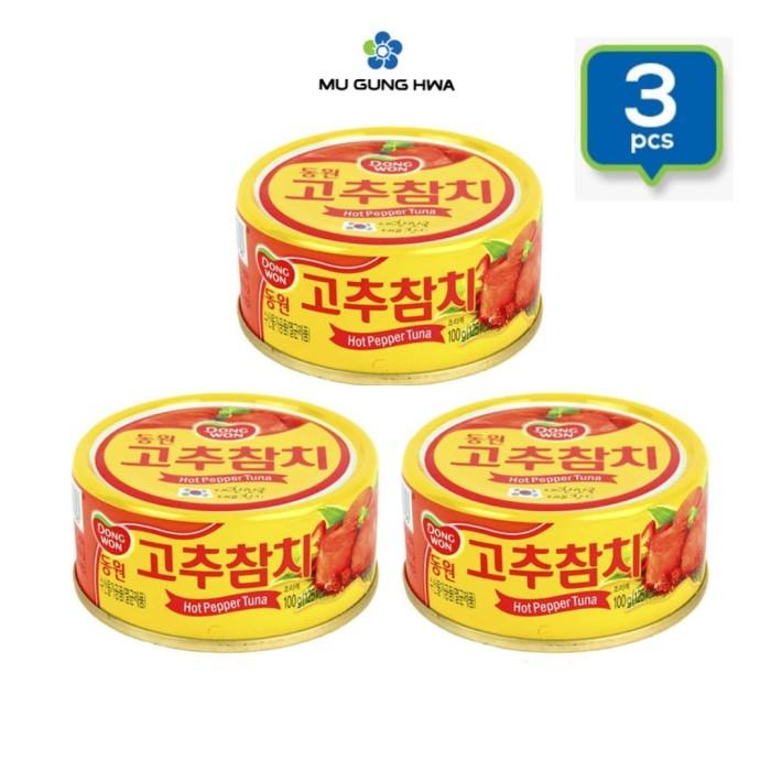 

Dongwon Light Tuna With Red Pepper 100 Gr/3Pcs 070