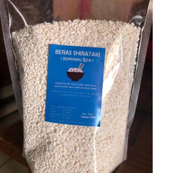 

❄ Beras shirataki 500gram /konyaku rice 500gram ✲