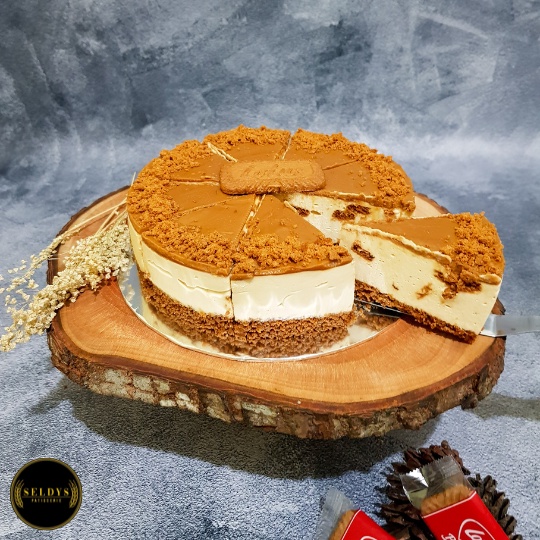 

LOTUS BISCOFF CHEESECAKE / KUE LOTUS BISCOFF / CHEESECAKE / LOTUS CAKE / CAKE BANDUNG