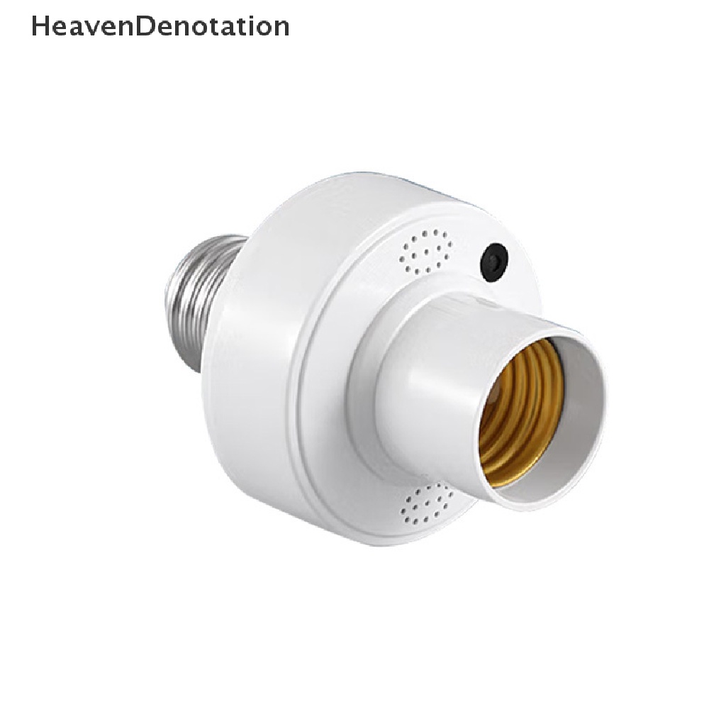 [HeavenDenotation] 1pc Offline Intelligent Voice Lamp Head Socket Adapter E27 Dudukan Lampu LED HDV