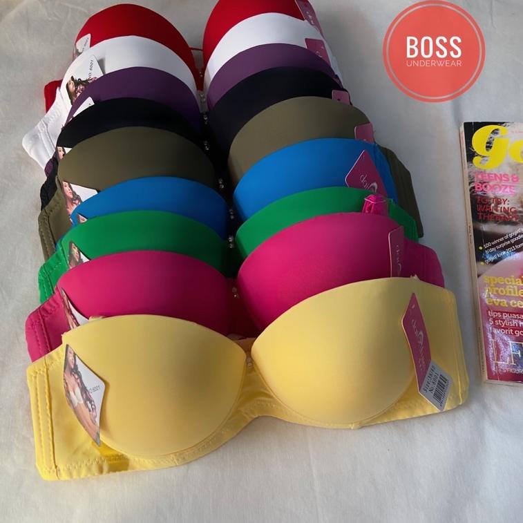 MENARIK Bra push up, bra kawat, bra busa tebal sedang, bra import, BH kawat polos, BH kawat busa teb