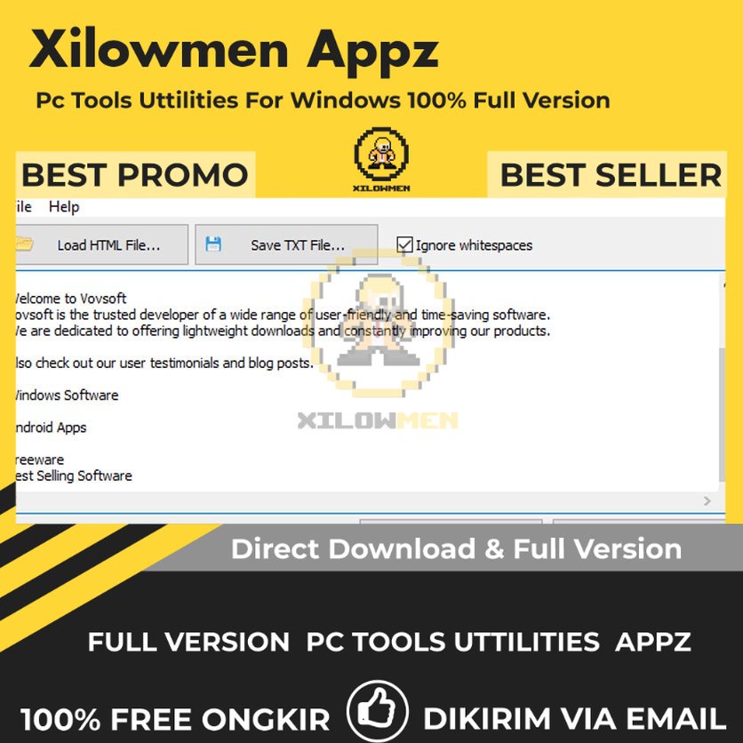 [Full Version] VovSoft HTML Stripper Pro PC Tools Software Utilities Lifetime Win OS