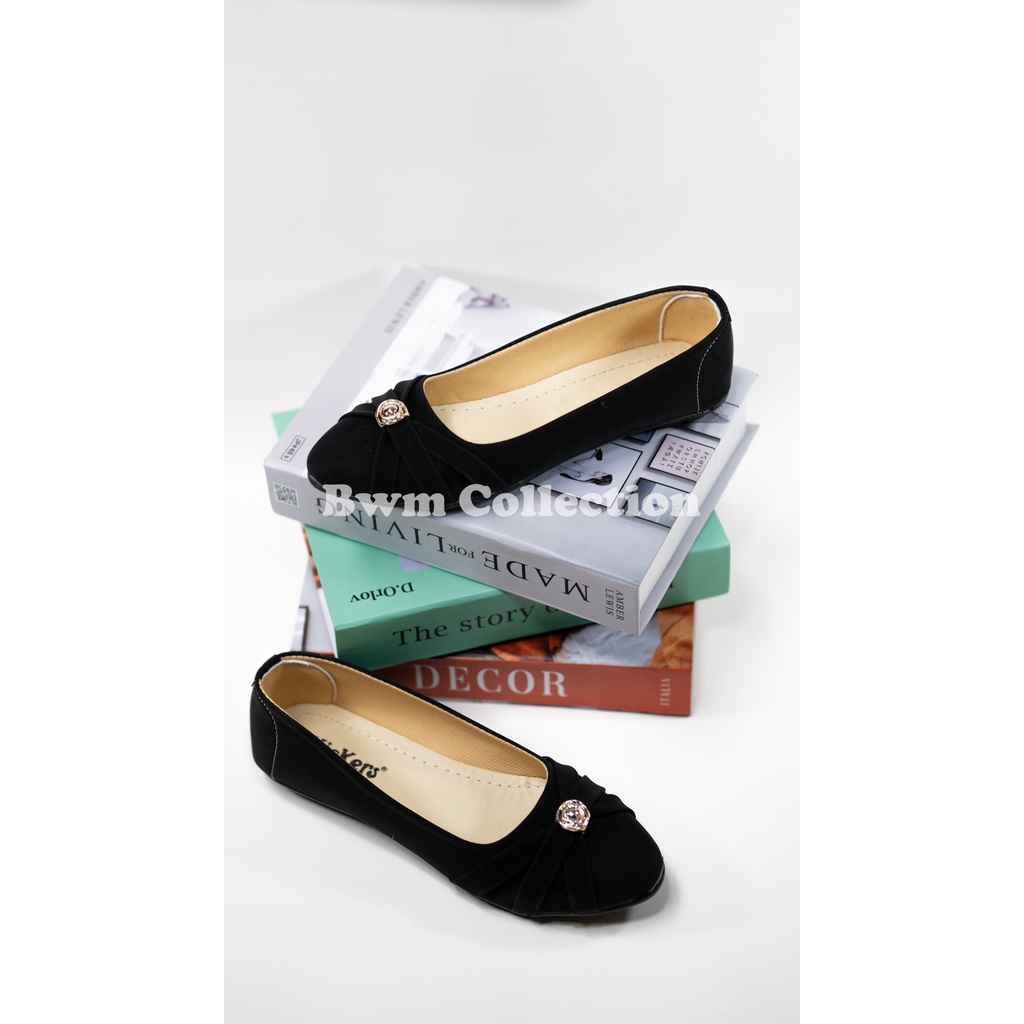 BISA COD ~ SEPATU FLAT WANITA / SEPATU BALET SLIP ON / SEPATU BALET MODEL PITA