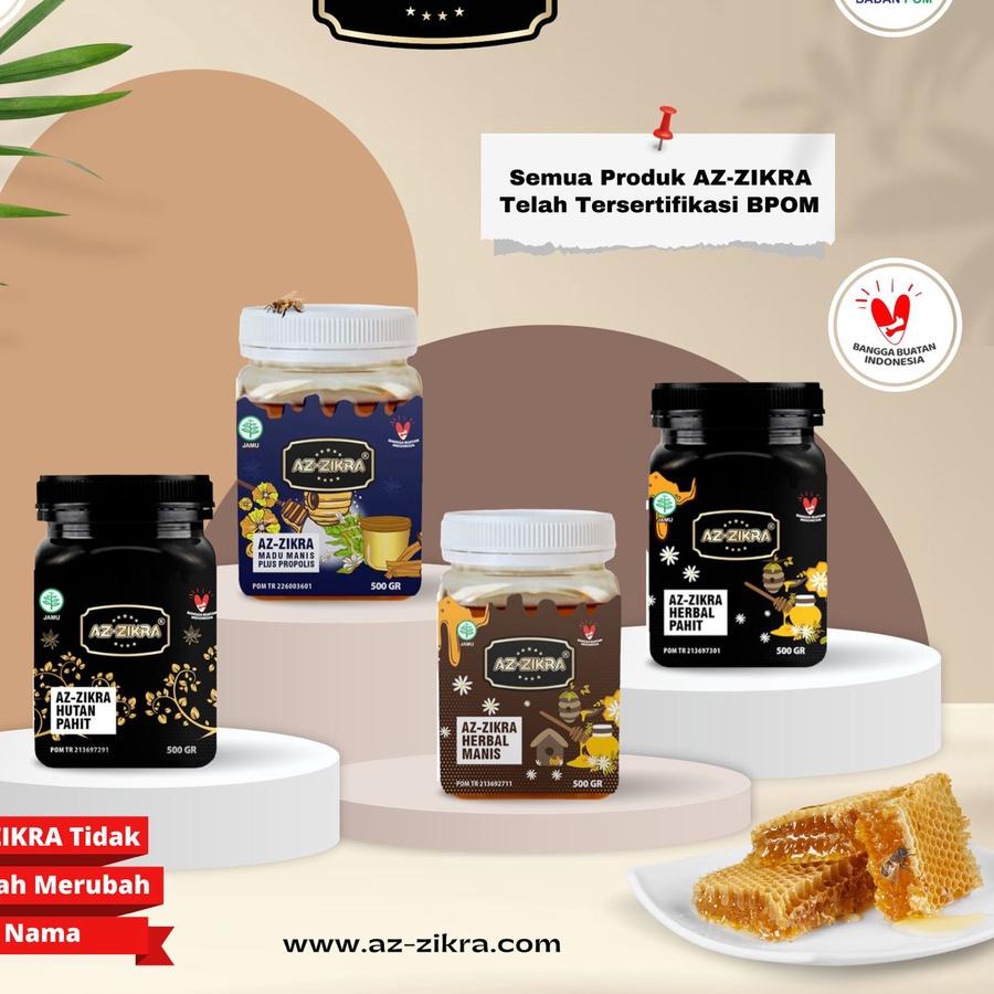 

★ AZZIKRA 500 GRAM KEMASAN TERBARU ☉