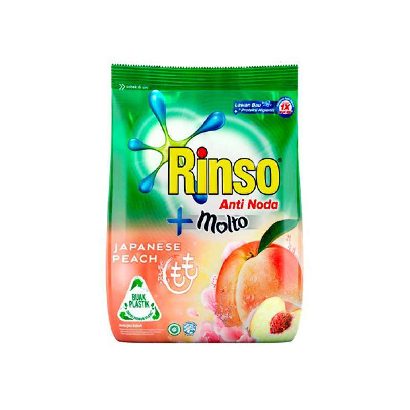 RINSO MOLTO POWDER 770GR JAPANESE PEACH