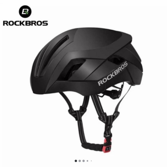 Terlaris Helm Sepeda Rockbros Tt30 Black