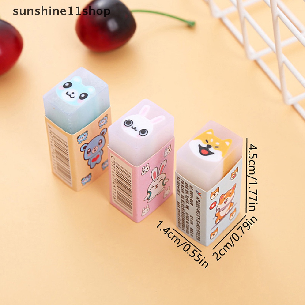 Sho Erasers for kids eraser stationary kawaii Alat Tulis Perlengkapan Alat Tulis Perlengkapan Sekolah Sekolah Sekolah N