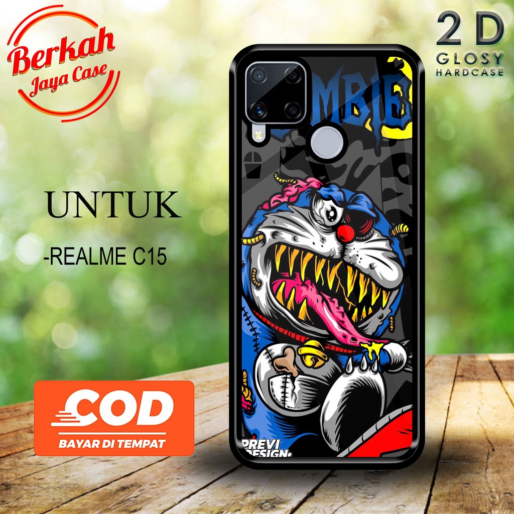 Urban Vc Berkah Case - Case REALME C15 Motif GRAFITI ZOMB Berkah jaya case Cellular Berkah Casing Be