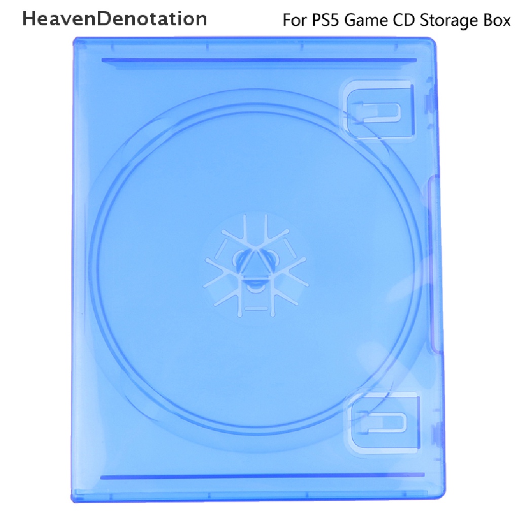 [HeavenDenotation] Kotak Pelindung Game Untuk Ps5 Game Disk Holder CD DVD Discs Storage Box Cover HDV