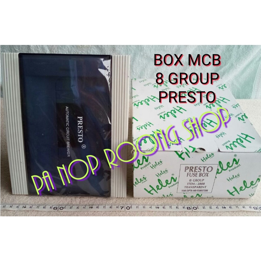 BOX MCB 8 GROUP PRESTO