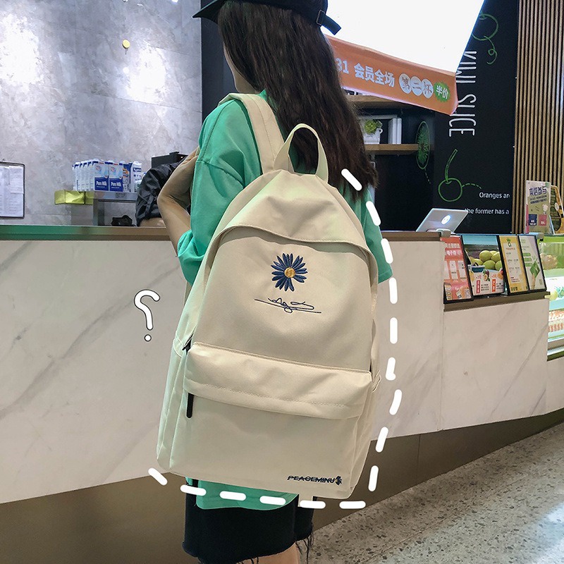 BA2214 Tas ransel sekolah daisy anak remaja bag pack ringan kuat untuk SD SMP SMA kasual sehari hari model terbaru