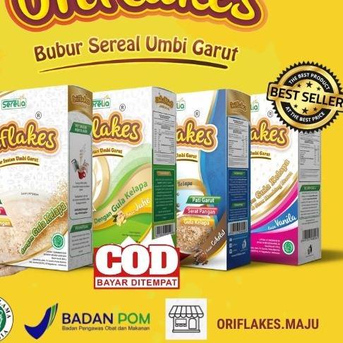 

✈ ORIFLAKES SOLUSI MAAG DAN ASAM LAMBUNG SEREAL UMBI GARUT 350 Gram ۝