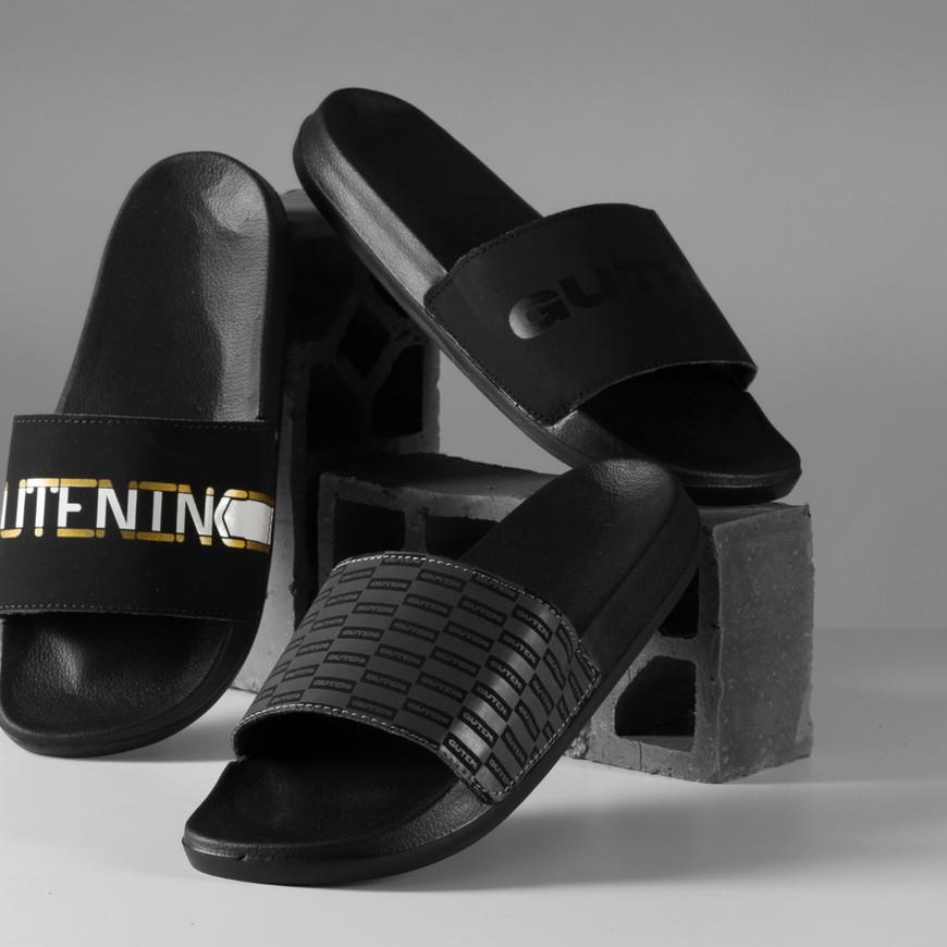 ← Guteninc - Sendal Sliper Herver Sandal Black ♂