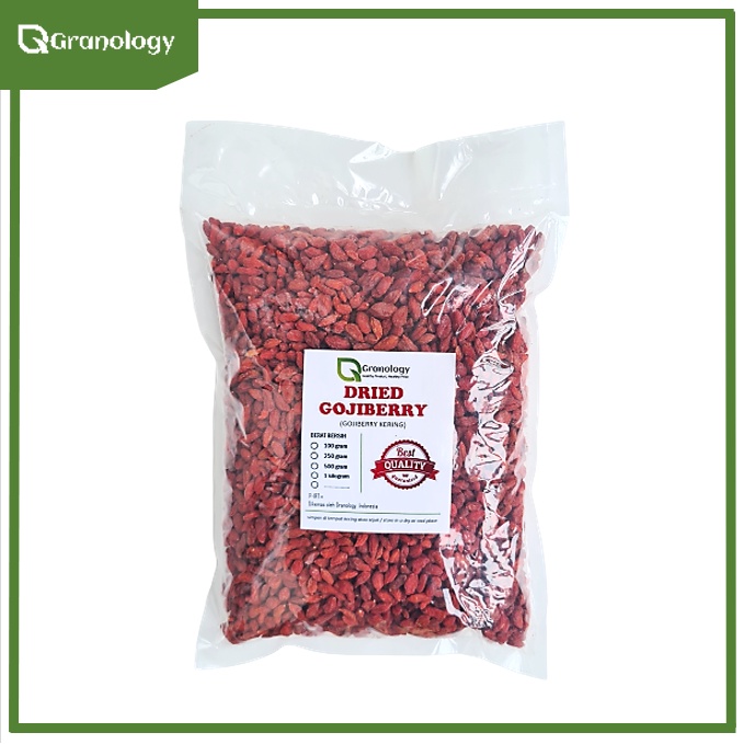 Dried Gojiberry / Gojiberry Kering (1 Kilogram) by Granology