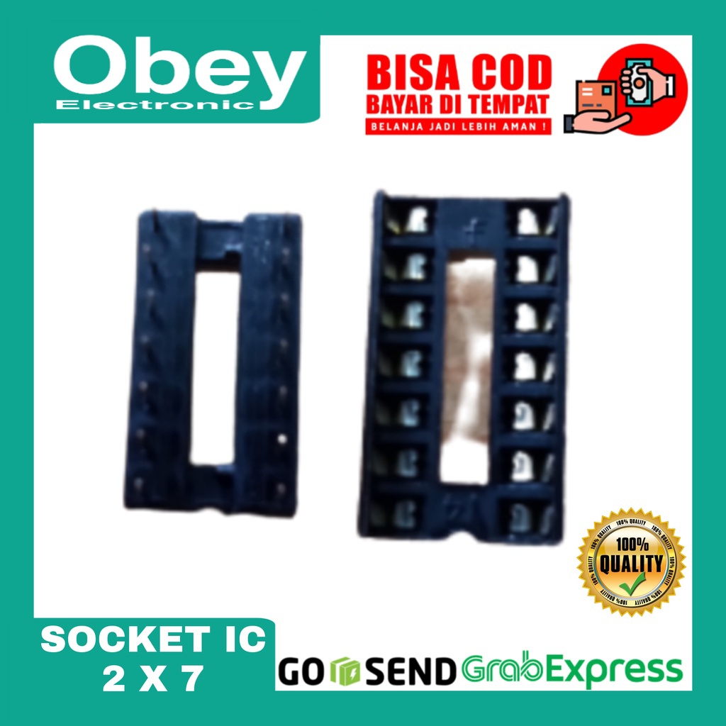 SOCKET IC 2X7 SOKET IC 14 PIN