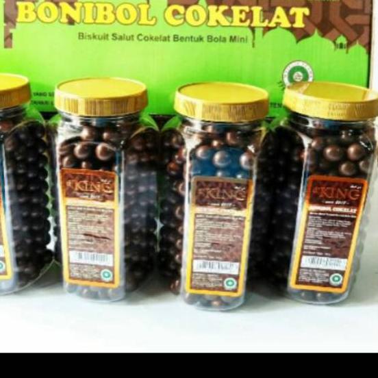 

❆ D'KING Cokelat Bola Bonibol 1 dus isi 4 Toples @250 gr Paket Lebaran ✽
