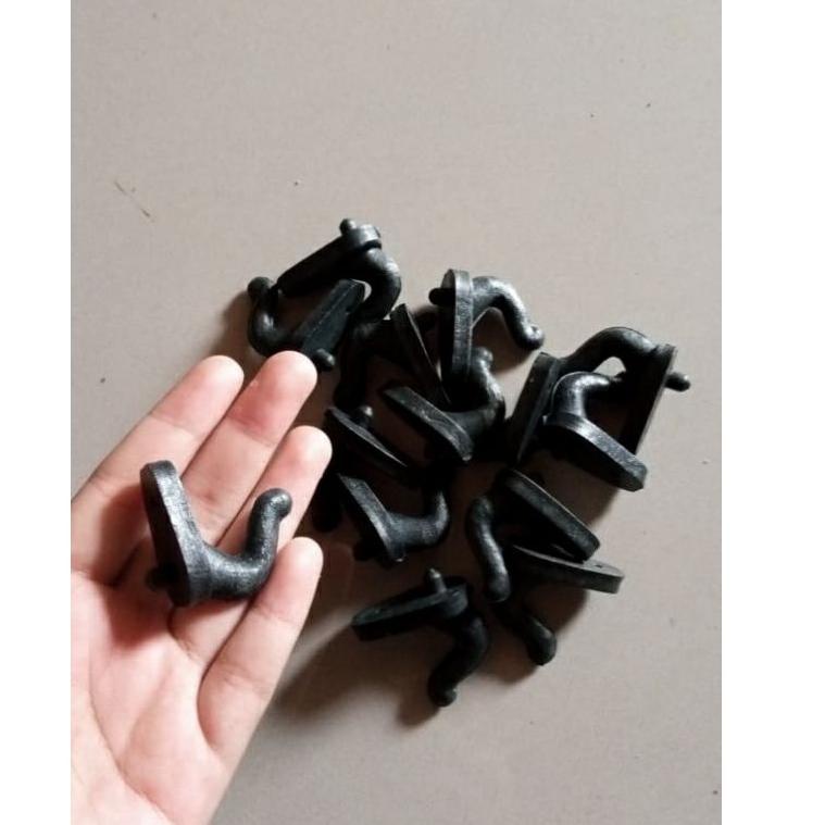 C32 Cantolan Kapstok Kait Plastik 20pcs/ Pengait Kapstok/ Pengait gantungan Baju BIG PROMO ㅿ