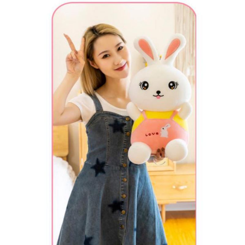 Boneka kelinci telinga panjang boneka kelinci imut boneka kelinci murah boneka kelinci pake baju