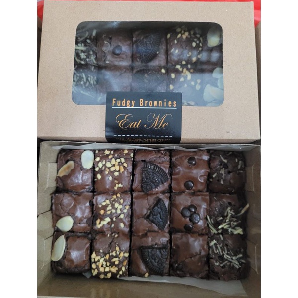 Fudgy Brownies skat small(Bisa ke luar kota)