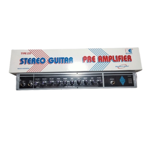 KIT DRIVER STEREO GUITAR PRE AMPLIFIER RANIC TYPE - 233