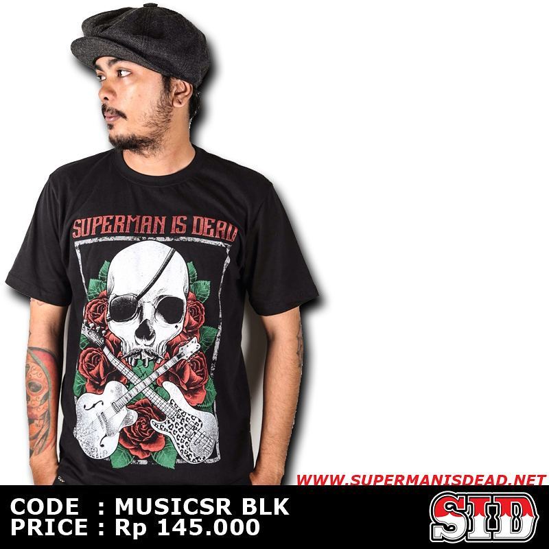 SID MERCH | MUSICSR BK 100% Original Kaos Boxy Fit T Shirt