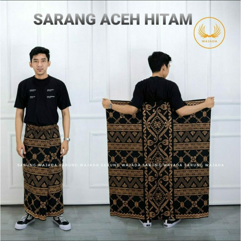 SARUNG MOTIF BATIK PALAIKAT PALEKAT ALA SANTRI KAIN SARUNG WAJADA