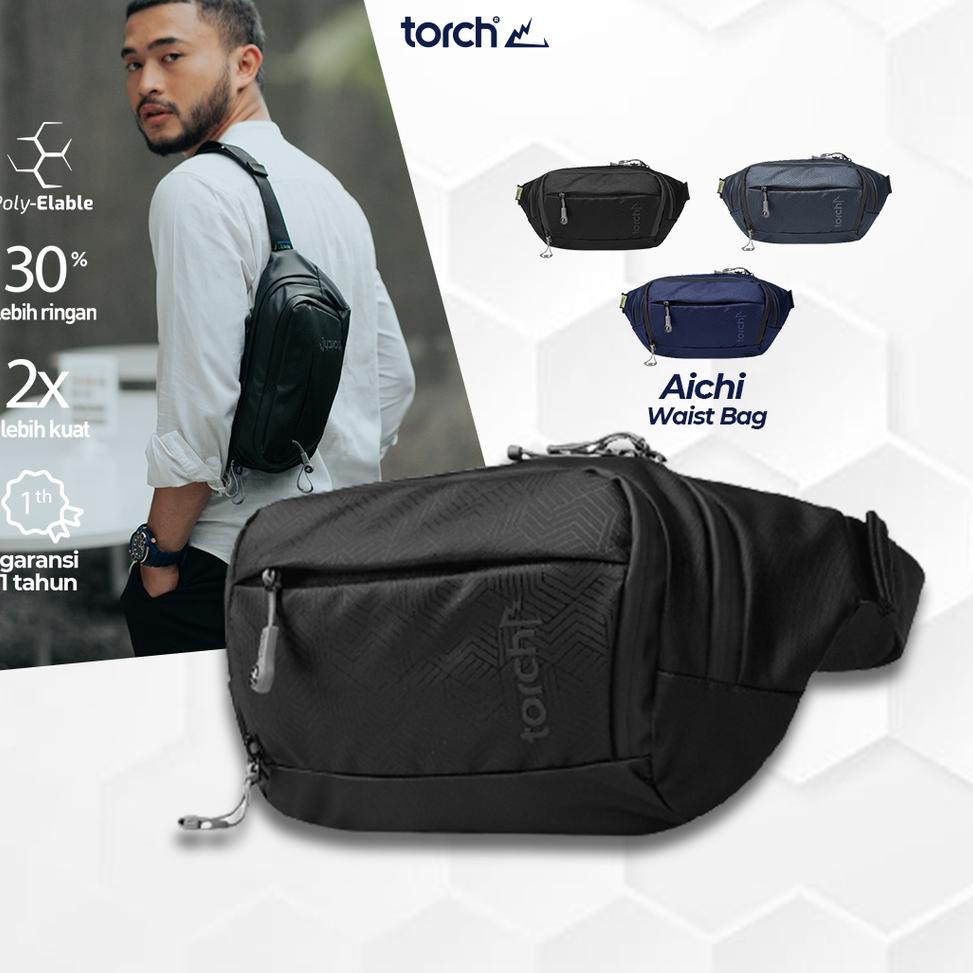HARGA TERMURAAH TORCH Tas Pinggang Anti Air - Waist Bag Aichi