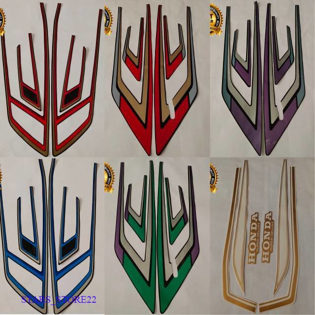(ORI) striping honda gl 100 GL100 GL 100 kualitas terbaik termurah TERMURAH