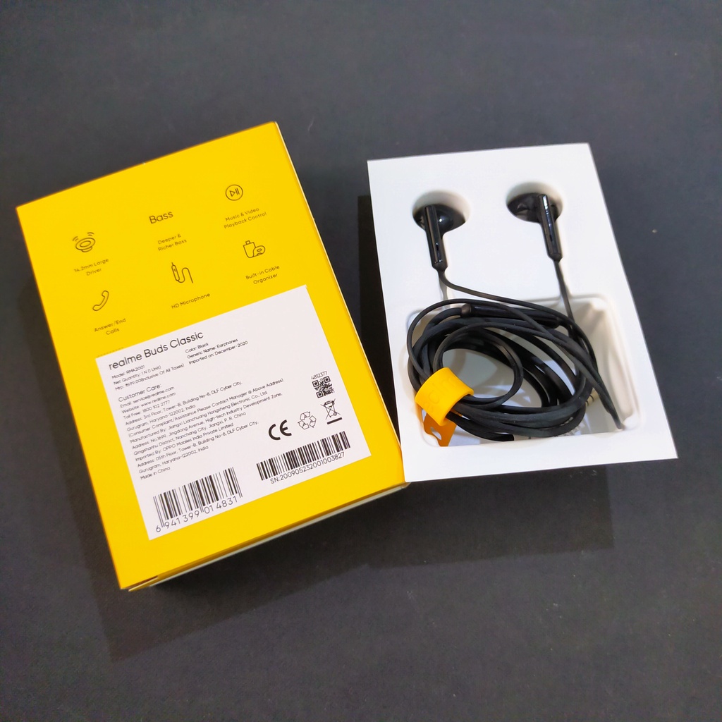 REALME BUDS CLASSIC RMA-2001 / EARPHONE REALME BUDS CLASSIC / HEADSET REALME BUDS CLASSIC ORI100