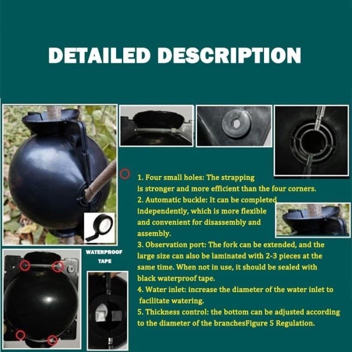 FMFIT 3 PCS PLANTROOT | KOTAK PEMBIBITAN ROOTNG TANAMAN