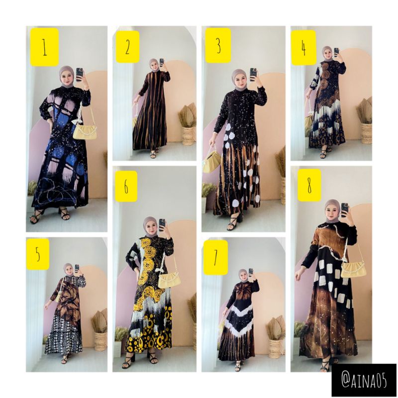 GAMIS WANITA GAMIS RAYON BATIK GAMIS KEKINIAN