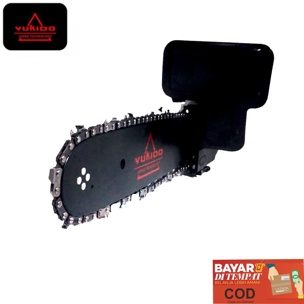 Adaptor Chain Saw Chainsaw Stand Gergaji Belah Potong Kayu 12 Untuk Mesin Gurinda Listrik Tangan 4 Inchi